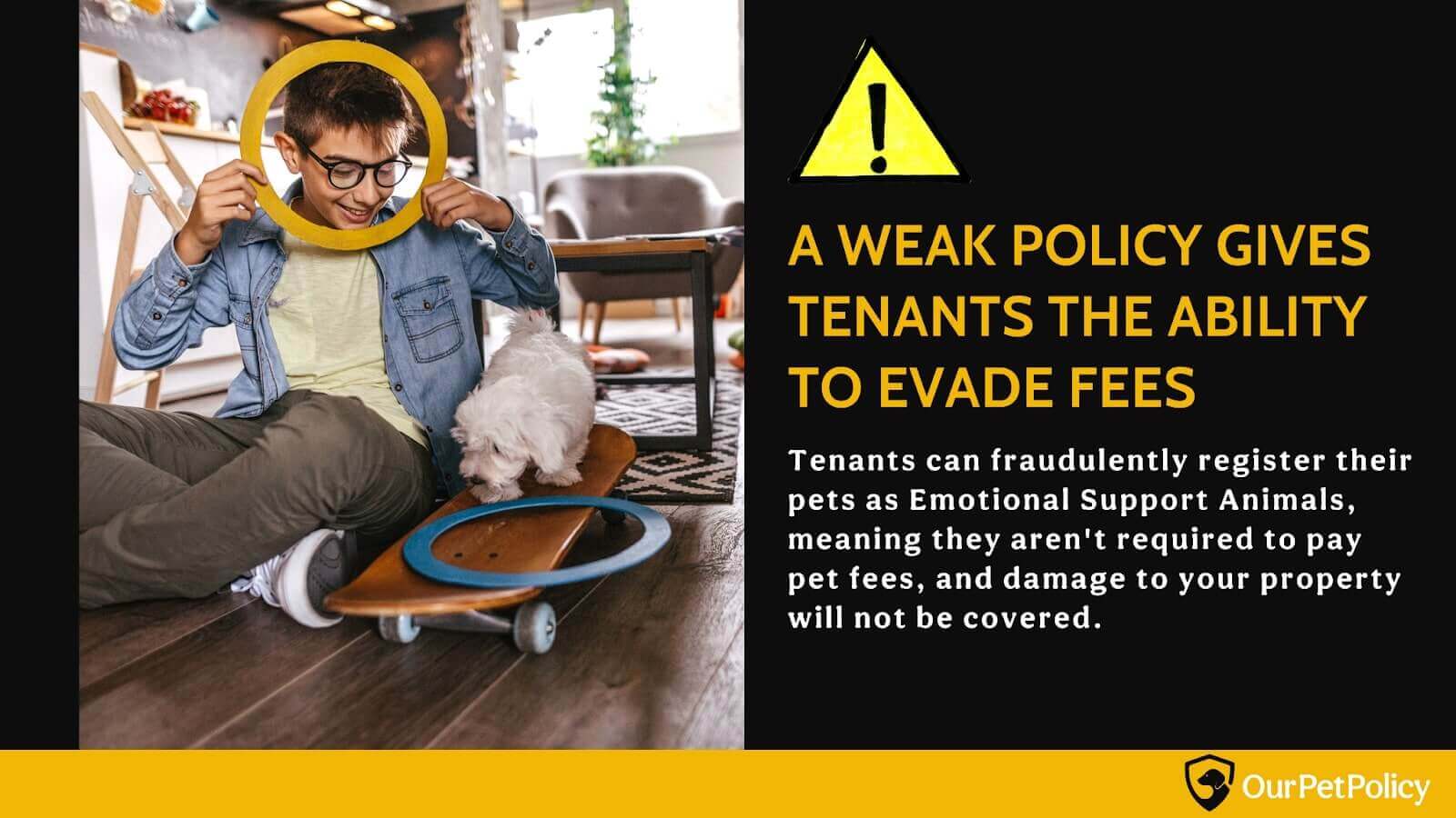 Weak policy gives tenants the ability to evade fees