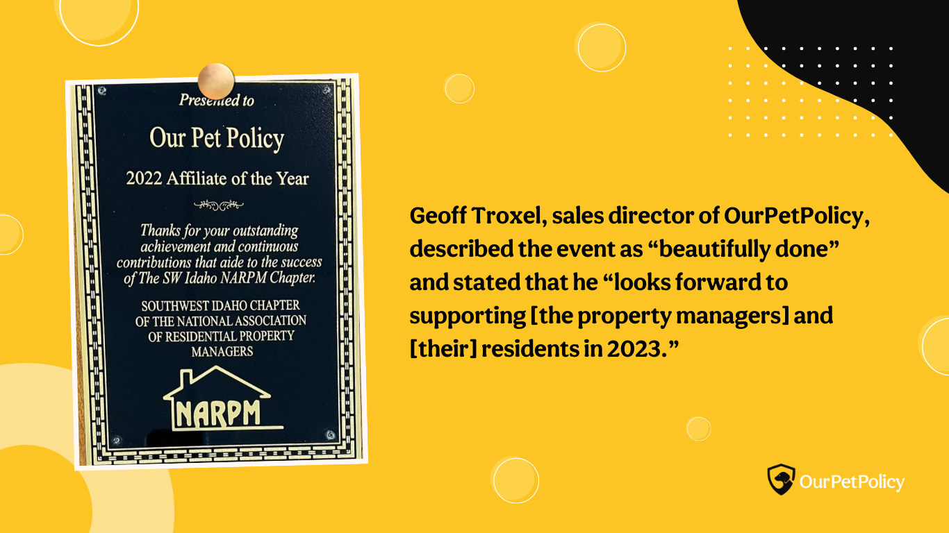 OurPetPolicy is the top pet management software for landlords and property managers